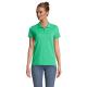 Polo 170g Planet women Ref.MDS03575-VERDE PRIMAVERA