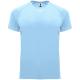 Camiseta técnica personalizada de manga corta y Bahrain 135g/m2 Ref.RCA0407-CELESTE