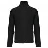 Chaqueta micropolar con cremallera y mangas raglán hombre