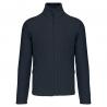 Chaqueta micropolar con cremallera y mangas raglán hombre