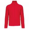 Chaqueta micropolar con cremallera y mangas raglán hombre