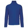 Chaqueta micropolar con cremallera y mangas raglán hombre