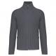 Chaqueta micropolar con cremallera y mangas raglán hombre Ref.TTK917-CONVOY GRIS