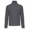 Chaqueta micropolar con cremallera y mangas raglán hombre
