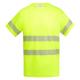 Camiseta técnica de alta visibilidad de manga corta TAURI Ref.RHV9317-AMARILLO FLUOR