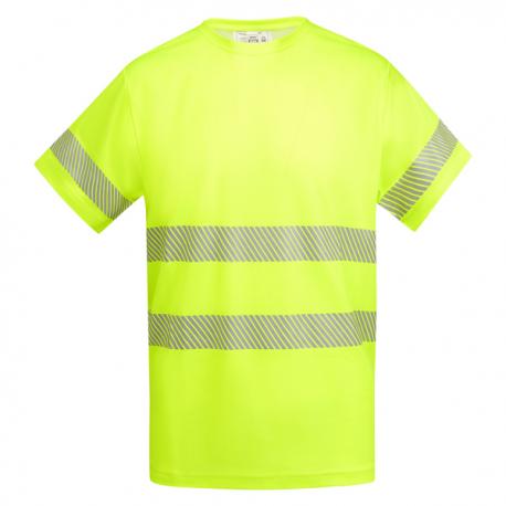 Camiseta técnica de alta visibilidad de manga corta TAURI