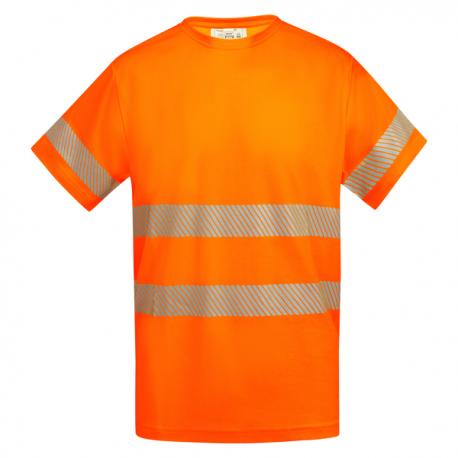 Camiseta técnica de alta visibilidad de manga corta TAURI
