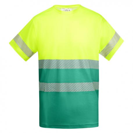 Camiseta técnica de alta visibilidad de manga corta TAURI