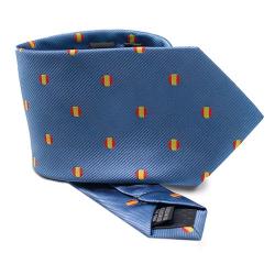 Corbata microfibra spain flag az