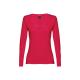 Camiseta manga larga para mujer Thc bucharest women Ref.PS30126-ROJO