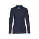 Polo de manga larga para mujer Thc bern women Ref.PS30145-AZUL
