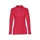 Polo de manga larga para mujer Thc bern women Ref.PS30145-ROJO