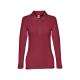 Polo de manga larga para mujer Thc bern women Ref.PS30145-BURDEOS