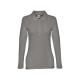 Polo de manga larga para mujer Thc bern women Ref.PS30145-GRIS