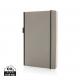 Libreta lujosa A5 de tapa dura Ref.XDP77434-GRIS 