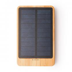 Batería externa solar de 5000 mAh realizada en bambú BERKEL