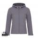 Chaqueta Makalu de poliéster reciclado para mujer Iqoniq Ref.XDT4700-VULCANO GRIS JASPEADO