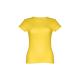 Camiseta de mujer 3XL Thc Sofia 150g/m2 Ref.PS30108-AMARILLO