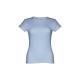 Camiseta de mujer 3XL Thc Sofia 150g/m2 Ref.PS30108-AZUL PASTEL