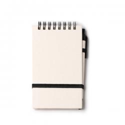 Libreta A6 realizada en cartón reciclado de briks de leche RUNE