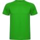 Camiseta técnica de manga ranglán Montecarlo 150g/m2 Ref.RCA0425-VERDE OSCURO
