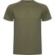 Camiseta técnica de manga ranglán Montecarlo 150g/m2 Ref.RCA0425-VERDE MILITAR