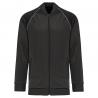 Chaqueta de deporte con cremallera y ribete - unisex