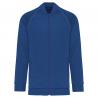 Chaqueta de deporte con cremallera y ribete - unisex