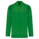Chaqueta de deporte con cremallera y ribete - unisex Ref.TTPA384-VERDE