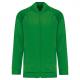 Chaqueta de deporte con cremallera y ribete - unisex Ref.TTPA384-VERDE