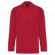 Chaqueta de deporte con cremallera y ribete - unisex Ref.TTPA384-ROJO DEPORTIVO