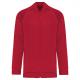 Chaqueta de deporte con cremallera y ribete - unisex Ref.TTPA384-ROJO DEPORTIVO