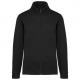 Chaqueta de felpa con cremallera Ref.TTK472-NEGRO