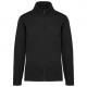 Chaqueta de felpa con cremallera Ref.TTK472-NEGRO