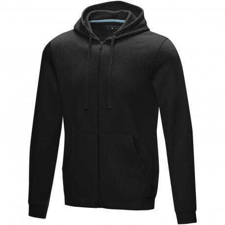 Sudadera con capucha y cremallera completa de orgánico para hombre Ruby