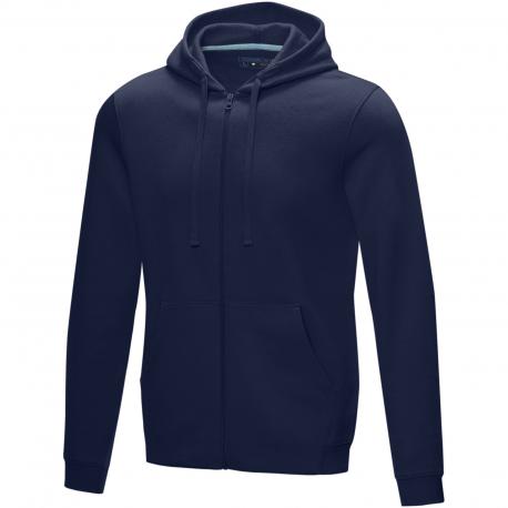 Sudadera con capucha y cremallera completa de orgánico para hombre Ruby