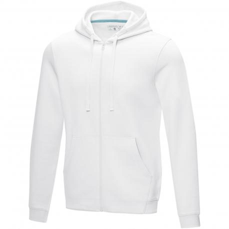 Sudadera con capucha y cremallera completa de orgánico para hombre Ruby