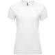 Camiseta técnica manga ranglán Bahrain Woman 135g/m2 Ref.RCA0408-BLANCO