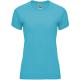 Camiseta técnica manga ranglán Bahrain Woman 135g/m2 Ref.RCA0408-TURQUESA