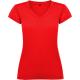 Camiseta Victoria de manga corta para mujer 155g/m2 Ref.RCA6646-ROJO
