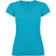 Camiseta Victoria de manga corta para mujer 155g/m2 Ref.RCA6646-TURQUESA