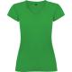 Camiseta Victoria de manga corta para mujer 155g/m2 Ref.RCA6646-VERDE TROPICAL