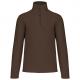 Enzo - micropolar 1/4 cremallera Ref.TTK912-CHOCOLATE