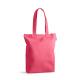 Bolsa de algodón 50% algodón reciclado 30% y poliéster 20% rpet 220 gm² Merida Ref.PS92326-ROSA 