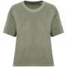 Camiseta ecorresponsable de rizo mujer