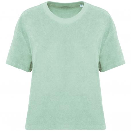 Camiseta ecorresponsable de rizo mujer