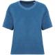 Camiseta ecorresponsable de rizo mujer Ref.TTNS328-RIVIERA BLUE