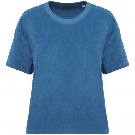 Camiseta ecorresponsable de rizo mujer