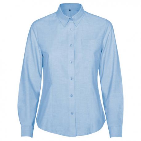 Camisa de mujer con bolsillo Oxford Woman