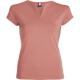 Camiseta entallada de cuello redondo Belice 200g/m2 Ref.RCA6532-NARANJA CLAY